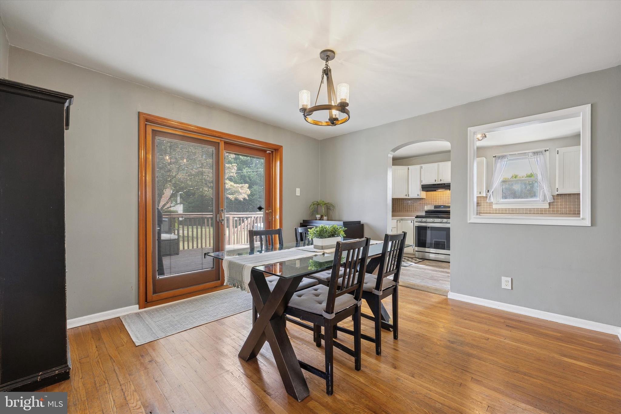 539 Overlook Road Philadelphia, PA 19128 - Photo 5 of 25 a view of a dining room with furniture window and wooden floor