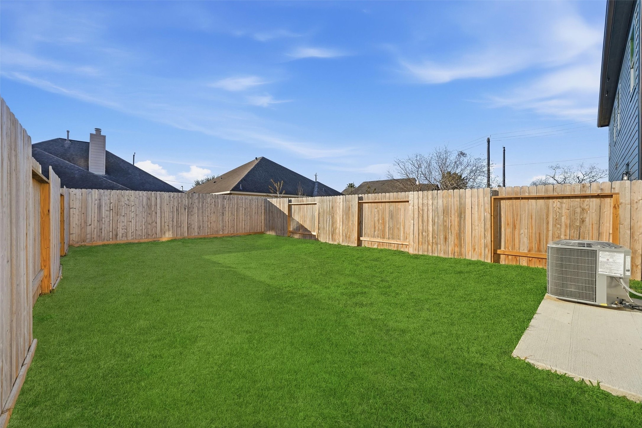 7908 Brandon Street, Unit B Houston, TX 77051 - Photo 18 of 19 Great yardspace for your pets! Grass is AI generated**