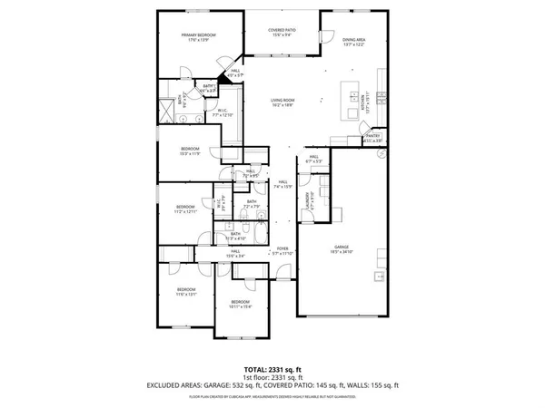 a picture of a floor plan