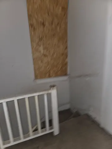 a view of a small space