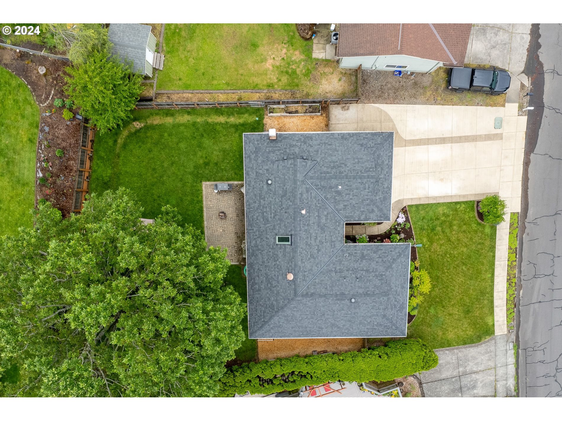 3825 Northeast 3rd Street Gresham, OR 97030 - Photo 4 of 36 an aerial view of a house with a backyard