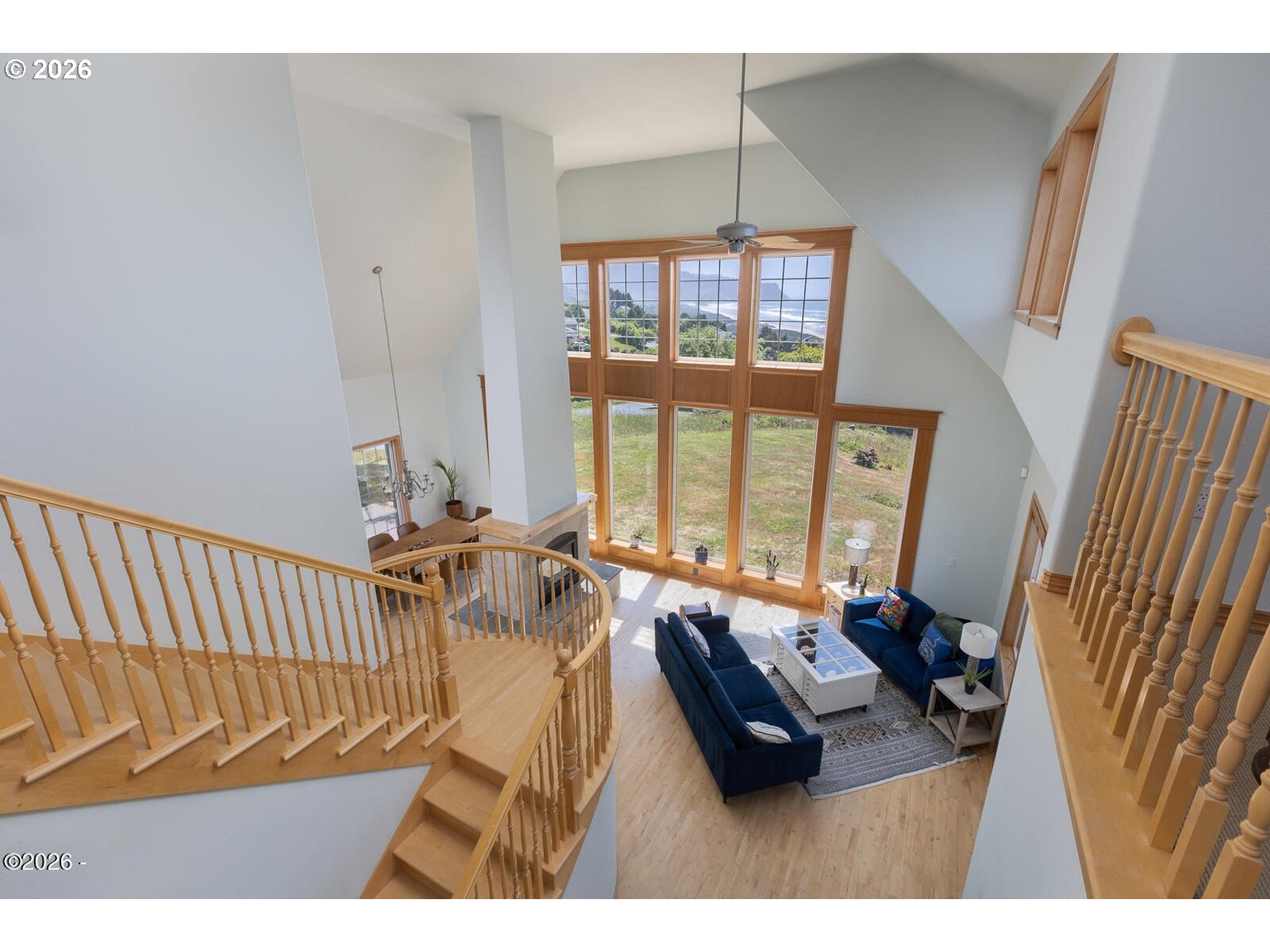 5340 Haystack Drive Neskowin, OR 97149 - Photo 22 of 48 a living room with furniture and a large window