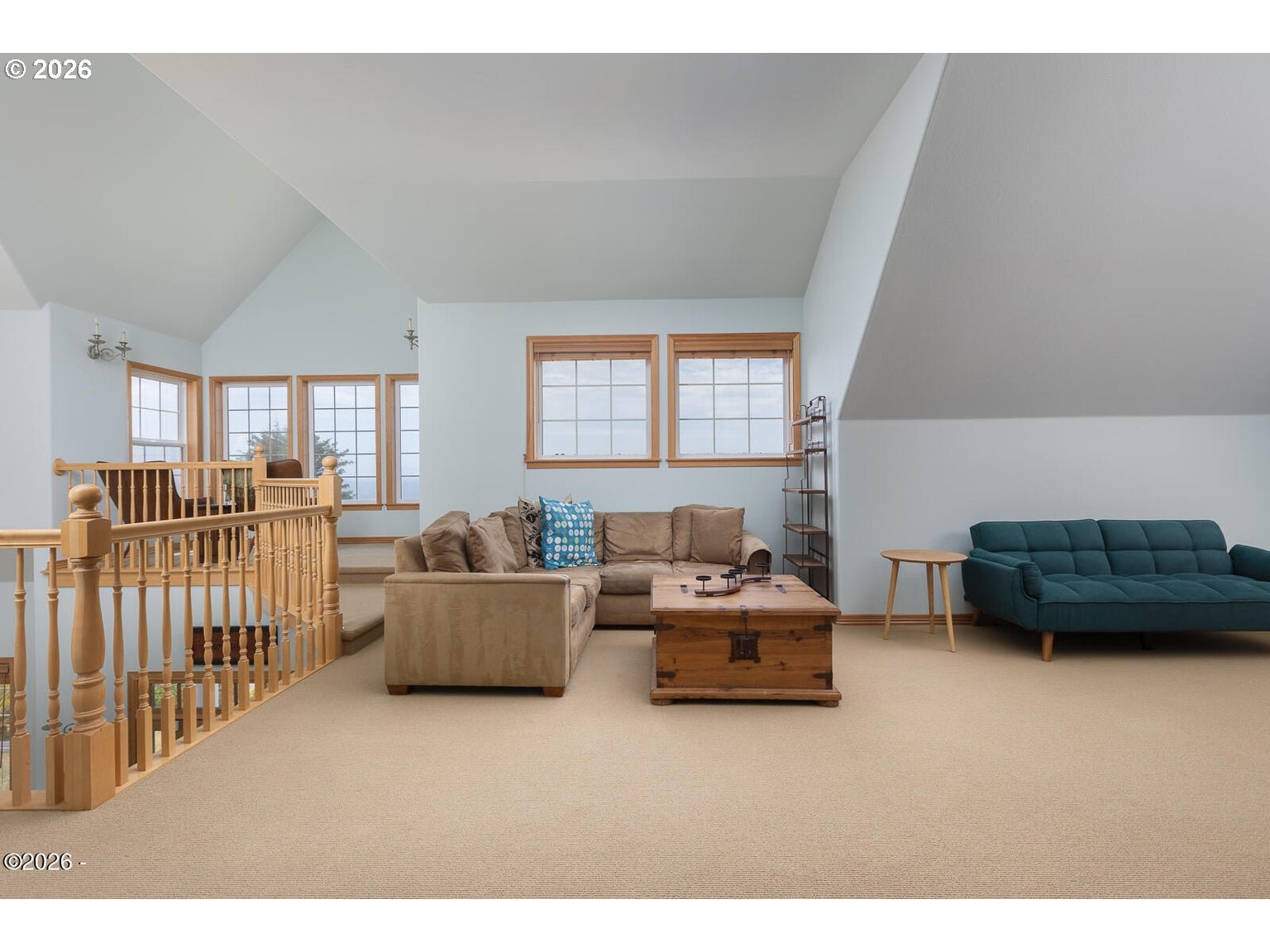 5340 Haystack Drive Neskowin, OR 97149 - Photo 23 of 48 a living room with furniture and a flat screen tv