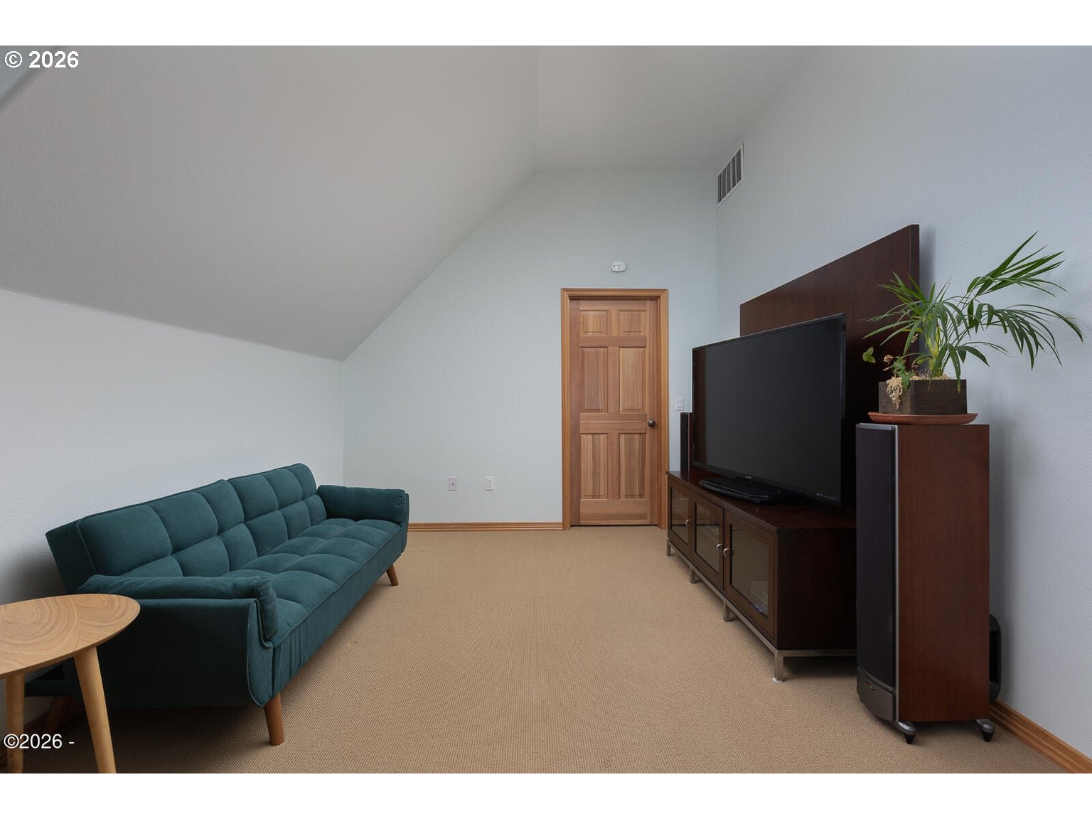 5340 Haystack Drive Neskowin, OR 97149 - Photo 26 of 48 a living room with furniture and a flat screen tv