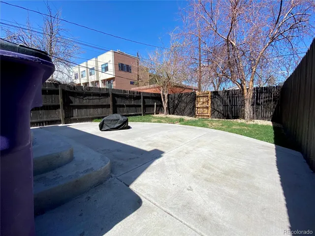 a view of a house with a patio