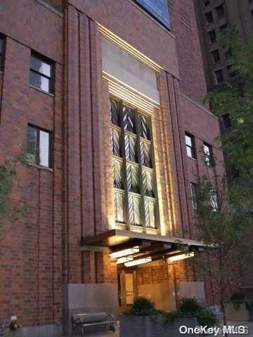 a front view of a house with a window