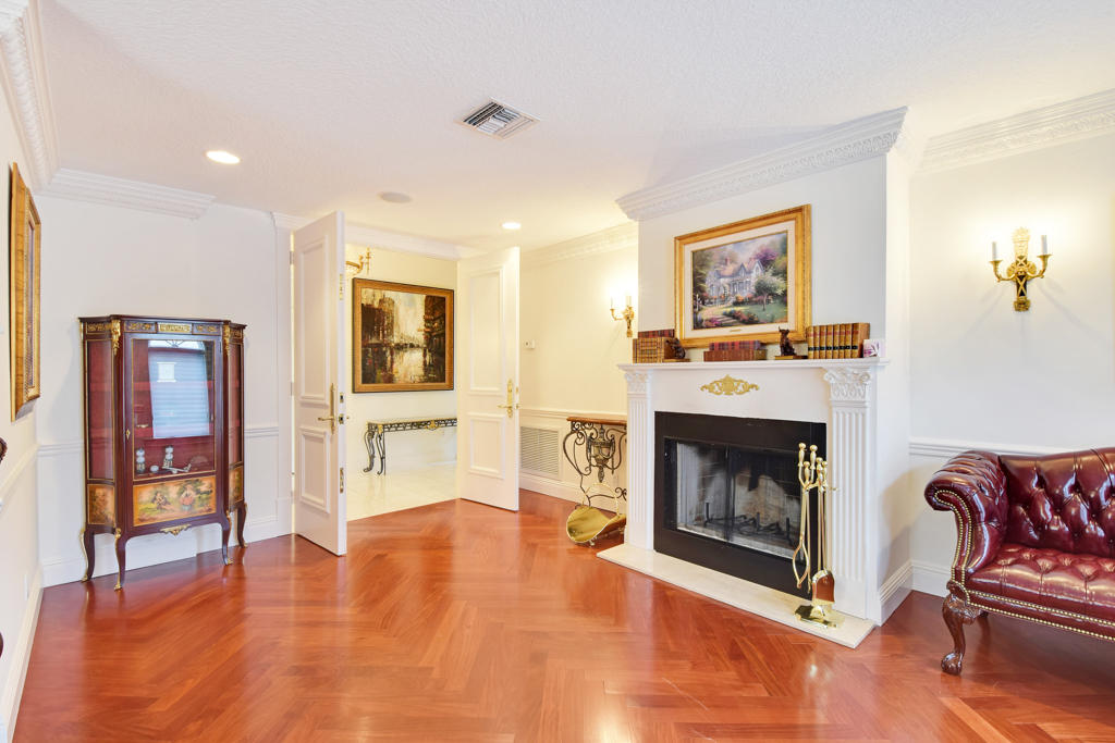 6306 Woodbury Road Boca Raton, FL 33433 - Photo 8 of 46 6306 living fireplace