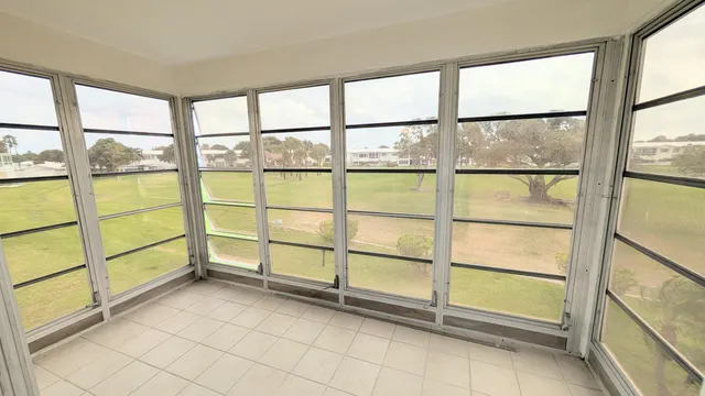 a view of a room with window