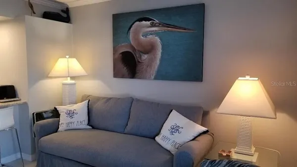 a living room with a couch