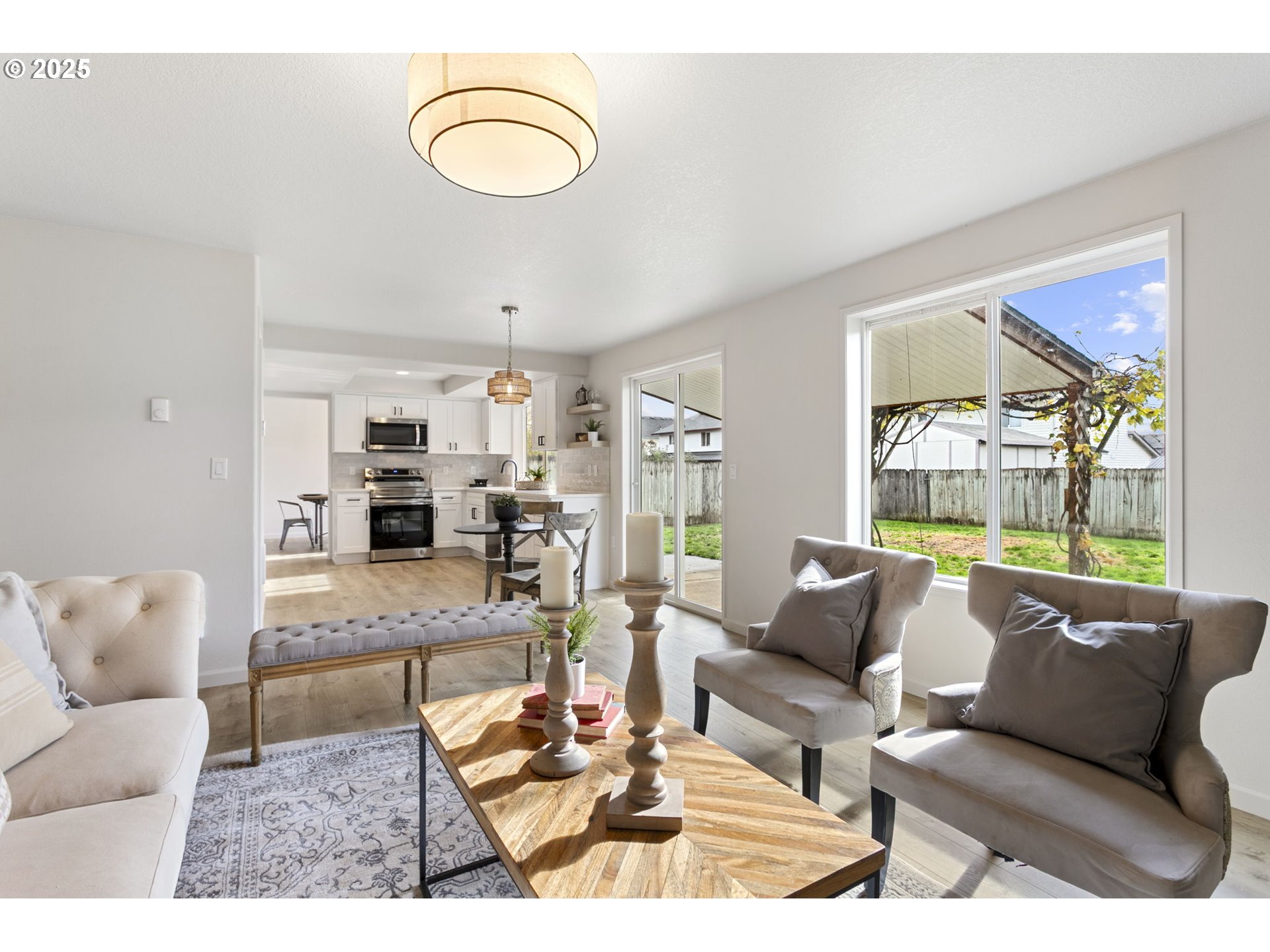 16301 Northeast 77th Circle Vancouver, WA 98682 - Photo 21 of 44 a living room with furniture and a large window