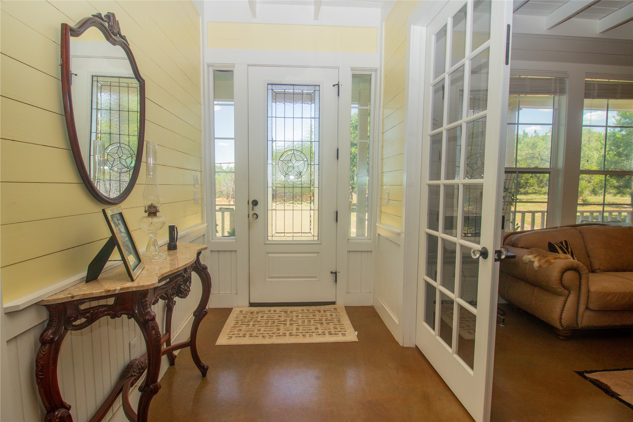 4237 County Road 330 Burnet, TX 78611 - Photo 28 of 40 a view of an entryway with wooden floor