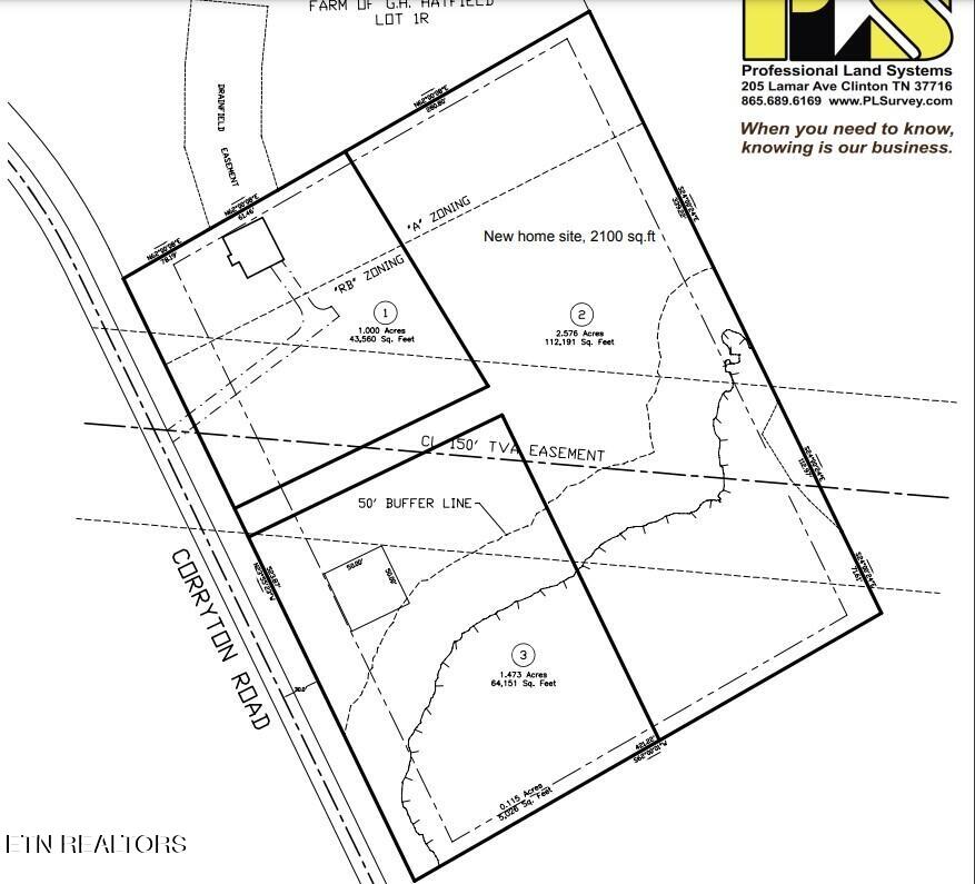 8012 Corryton Road Corryton, TN 37721 - Photo 11 of 12 Survey Pic