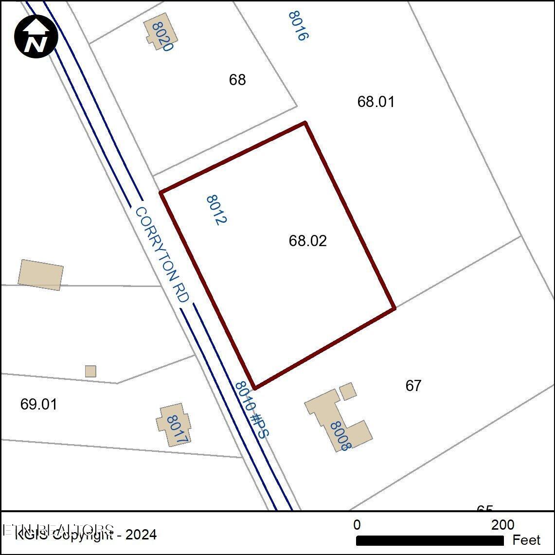 8012 Corryton Road Corryton, TN 37721 - Photo 12 of 12 8012 Plat
