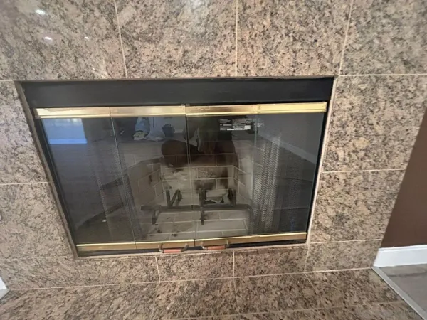 a close view of a bathroom