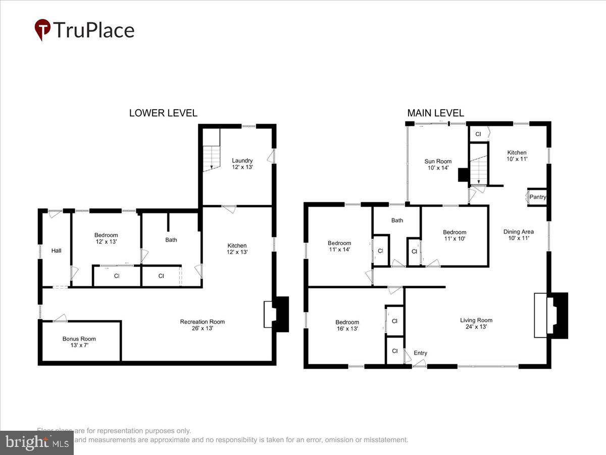 833 Meadow Road Severn, MD 21144 - Photo 44 of 46 Floorplan - Both Floors