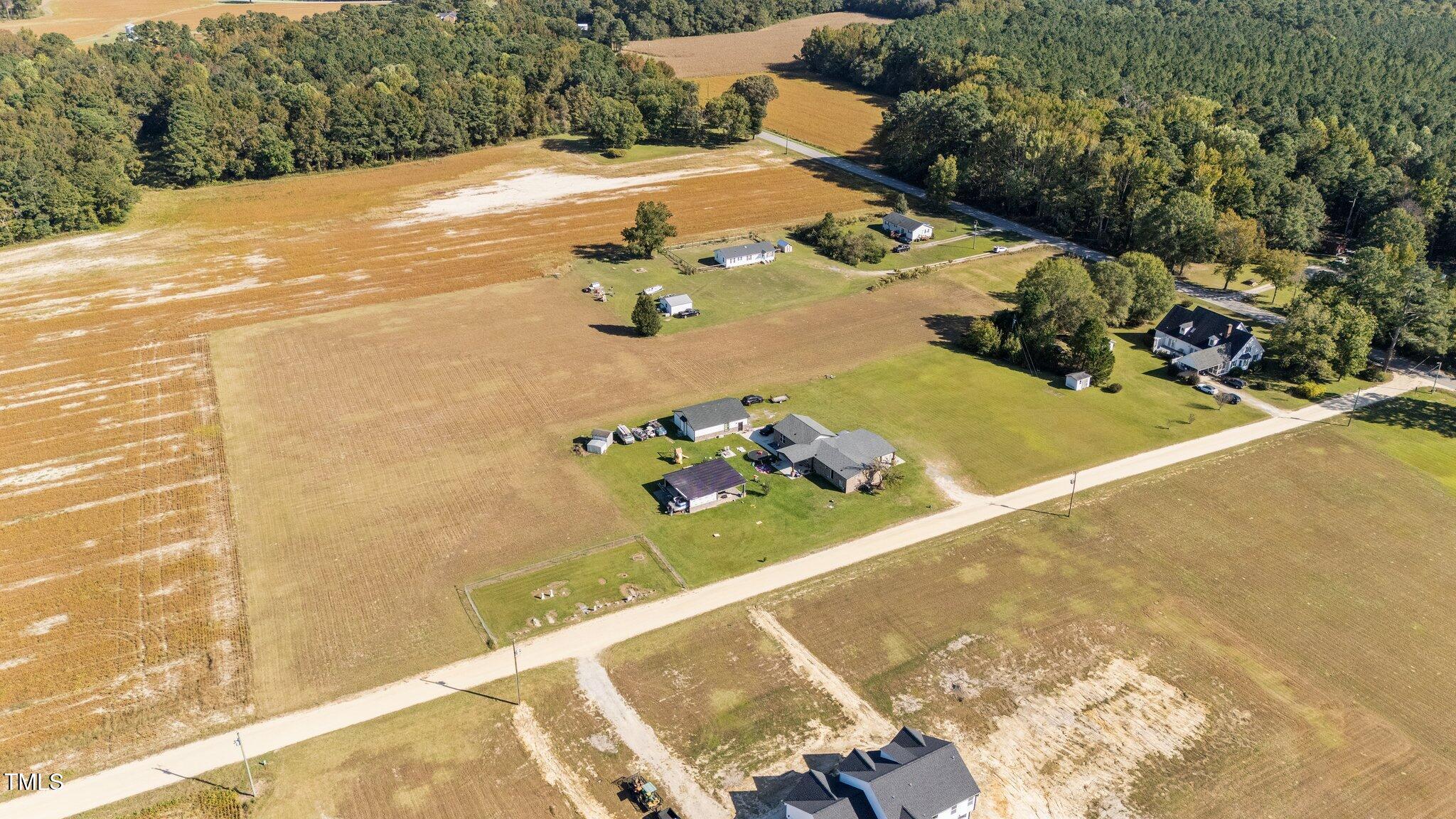 650 Short Journey Road Smithfield, NC 27577 - Photo 13 of 14 an aerial view of a house with a yard