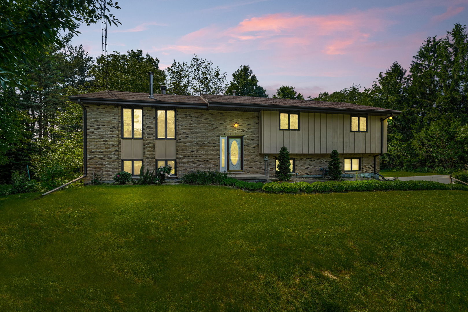 5748 South Skare Road Rochelle, IL 61068 - Photo 45 of 45 a front view of a house with a yard