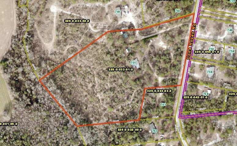 751 Done Roven Road Augusta, GA 30906 - Photo 3 of 9 County records aerial 751 Done Roven Rd.
