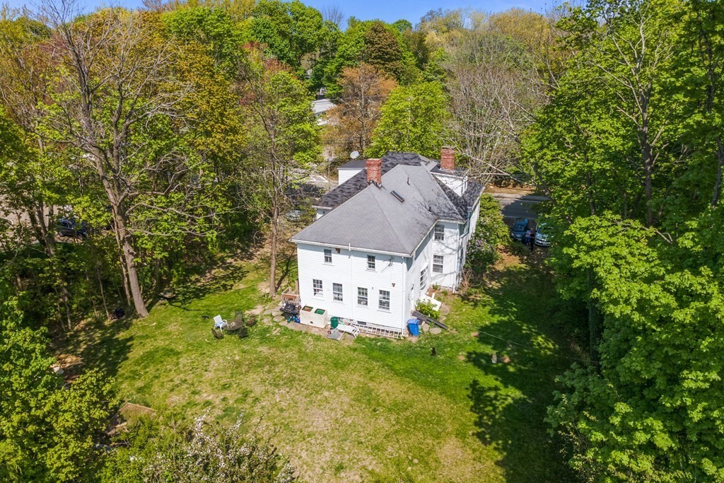 44 Stockbridge Road Scituate, MA 02066 - Photo 22 of 24 an aerial view of a house with a yard