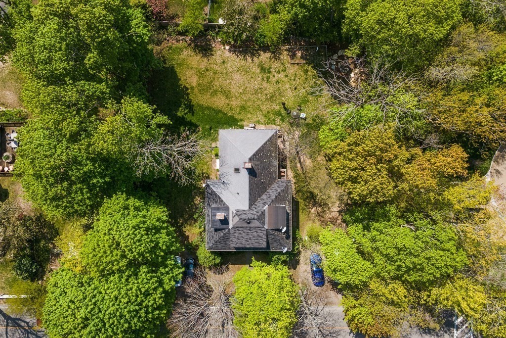 44 Stockbridge Road Scituate, MA 02066 - Photo 23 of 24 an aerial view of a house with a yard basket ball court and outdoor seating