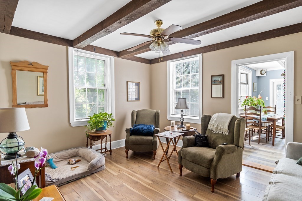 44 Stockbridge Road Scituate, MA 02066 - Photo 3 of 24 a living room with furniture and a large window