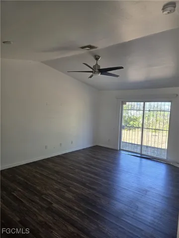 wooden floor in an empty room