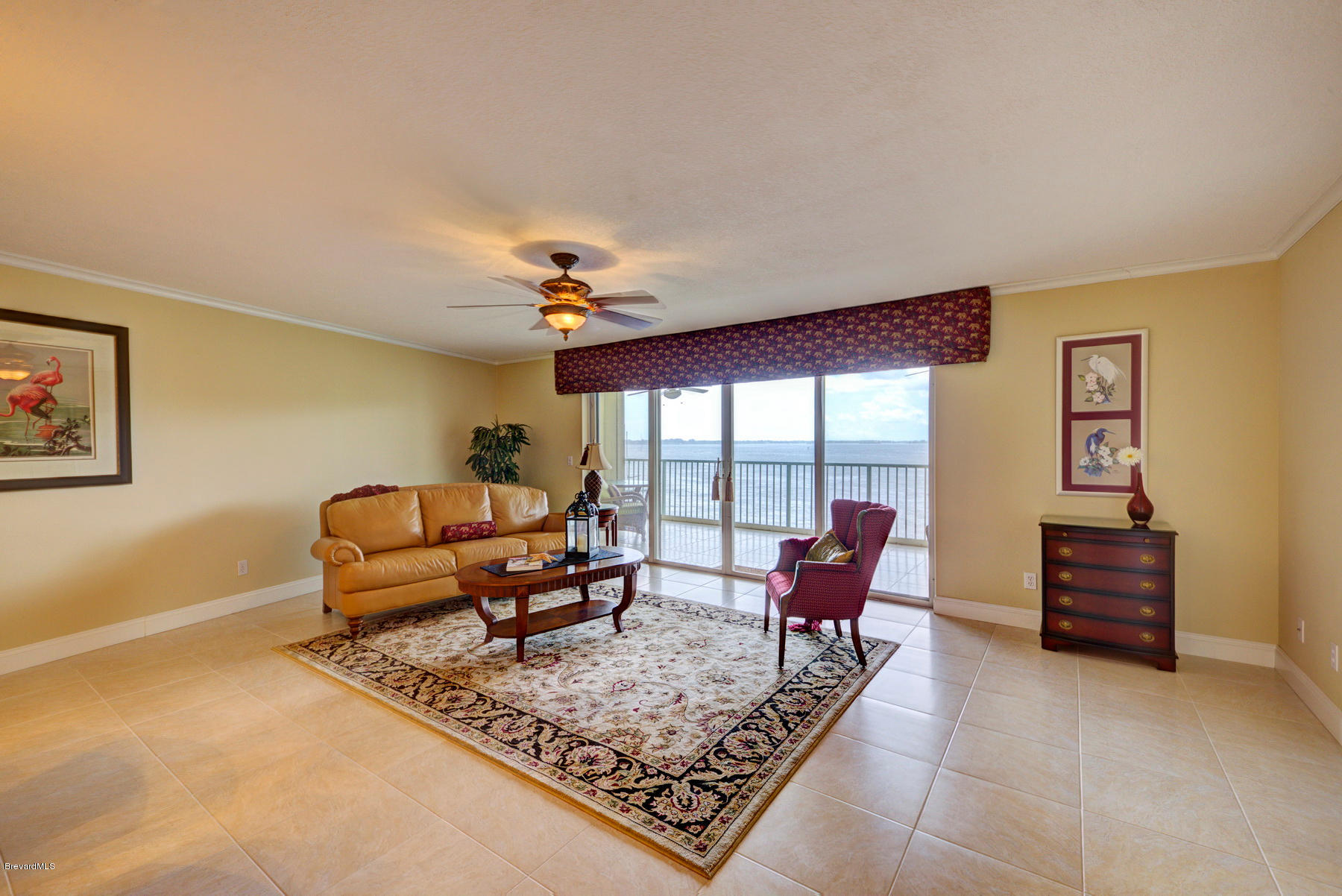104 Riverside Drive, Unit 204 Cocoa, FL 32922 - Photo 7 of 27 Living_Room_with_Views_of_River