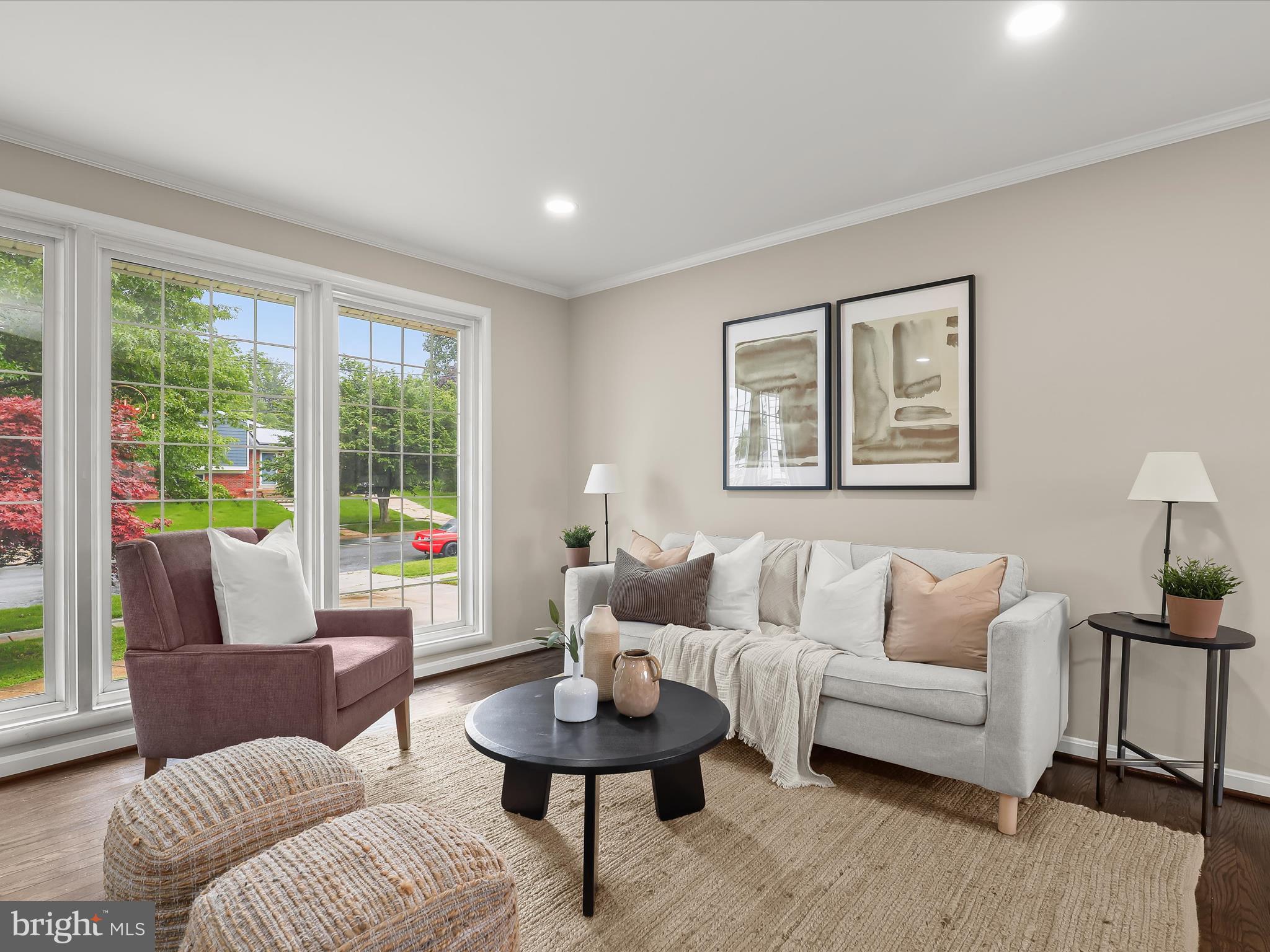 13214 Holdridge Road Silver Spring, MD 20906 - Photo 2 of 33 a living room with furniture and a large window