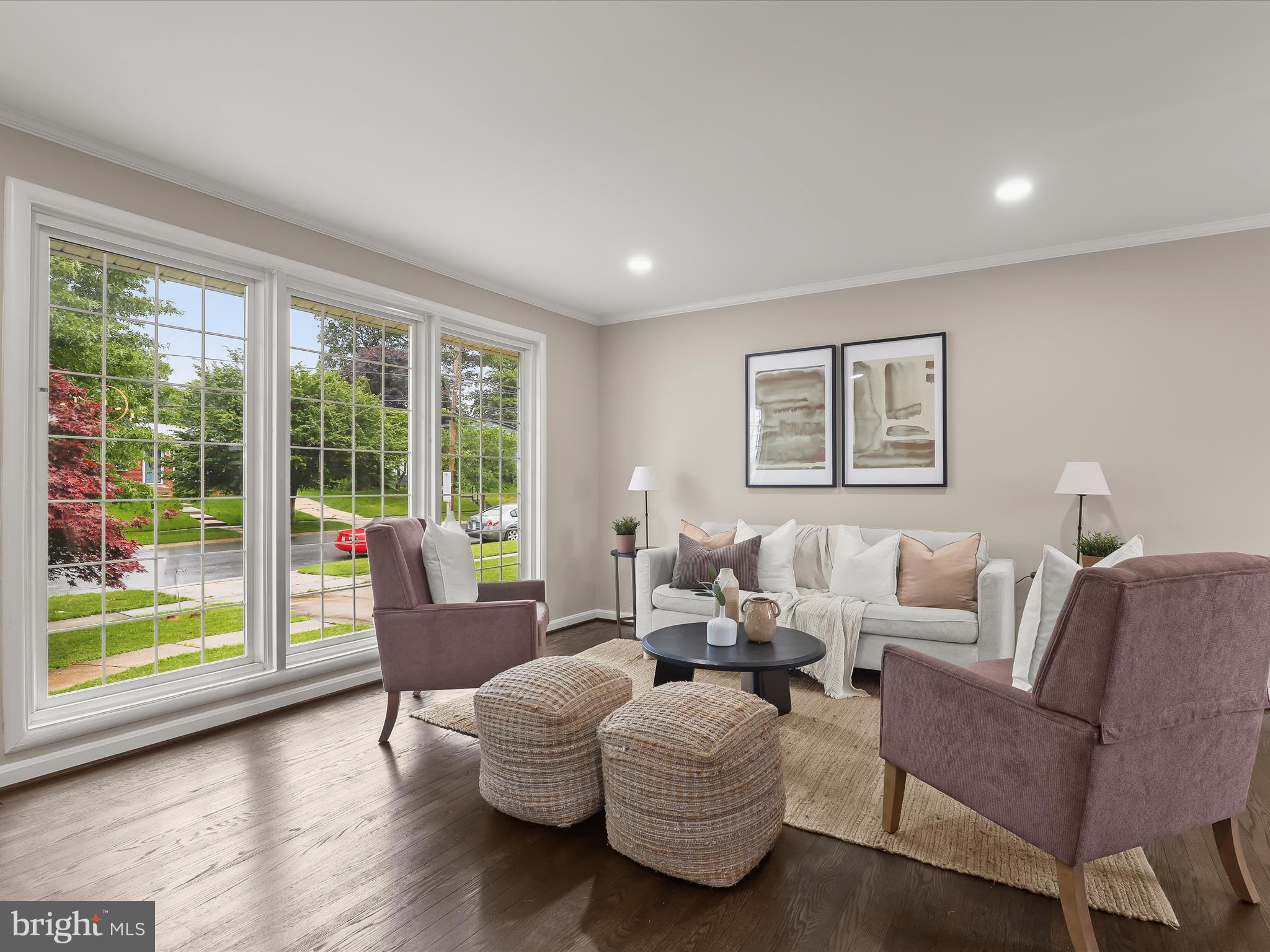 13214 Holdridge Road Silver Spring, MD 20906 - Photo 8 of 33 a living room with furniture and a large window