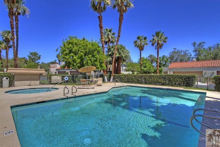 925 Inverness Drive Rancho Mirage, CA 92270 - Photo 33 of 35 a view of a swimming pool with lounge chair