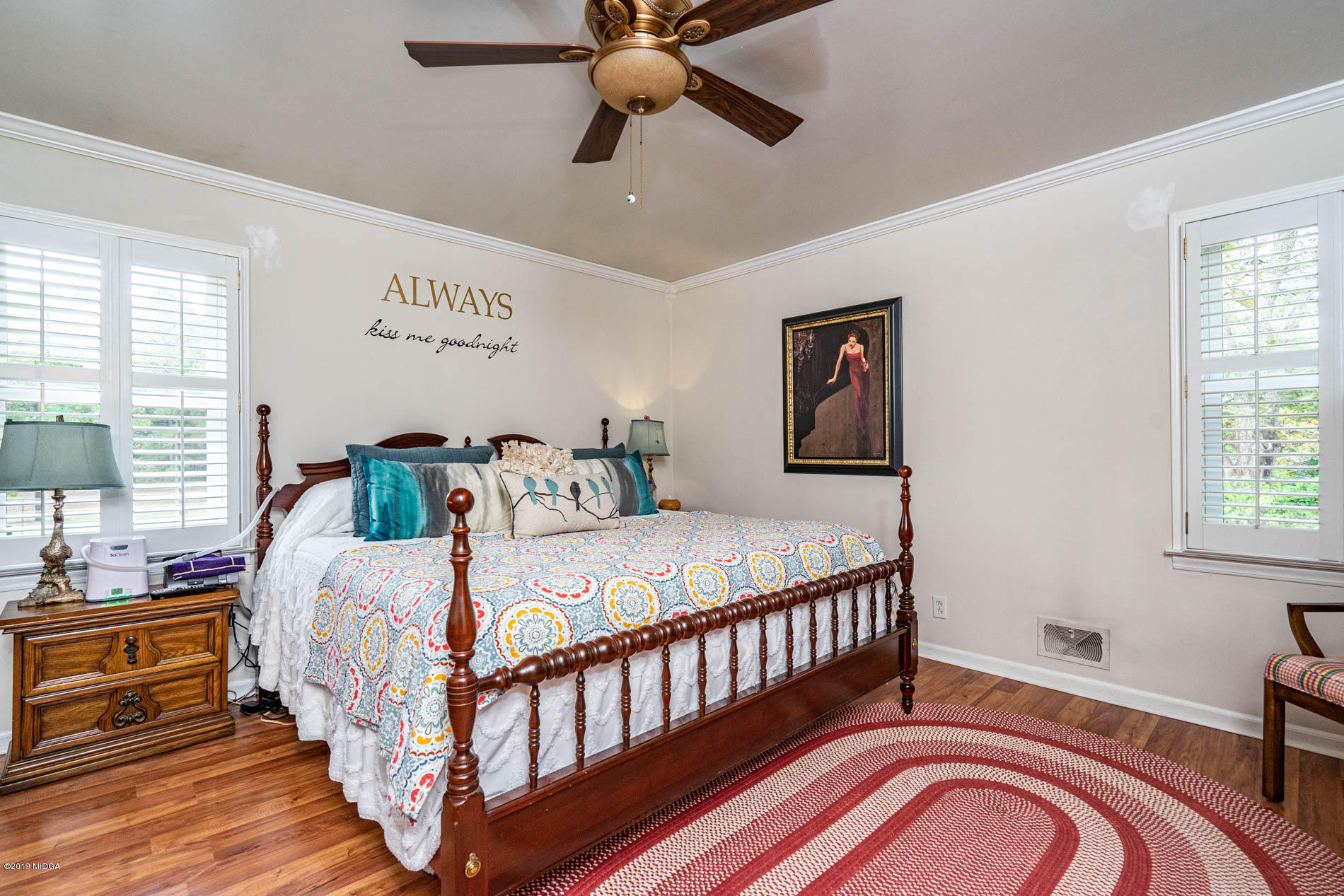 2064 Midway Road Lizella, GA 31052 - Photo 30 of 40 a bedroom with bed and a window