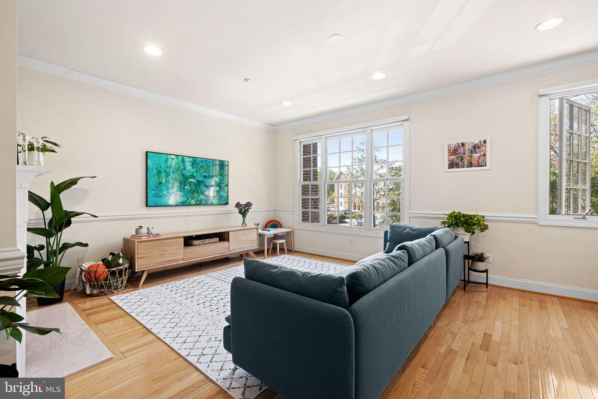 10 Washington Avenue Haddonfield, NJ 08033 - Photo 14 of 35 a living room with furniture and a flat screen tv
