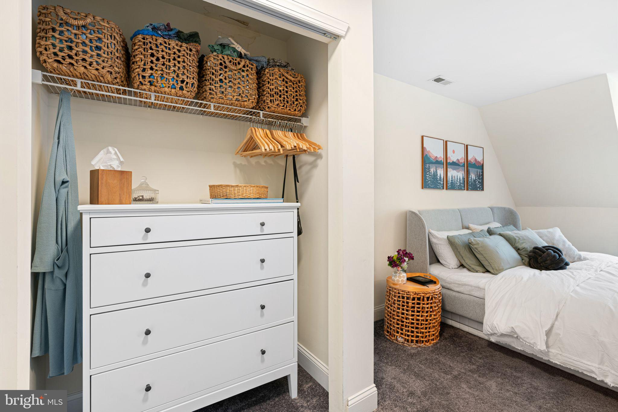 10 Washington Avenue Haddonfield, NJ 08033 - Photo 22 of 35 a bedroom with a bed and a window