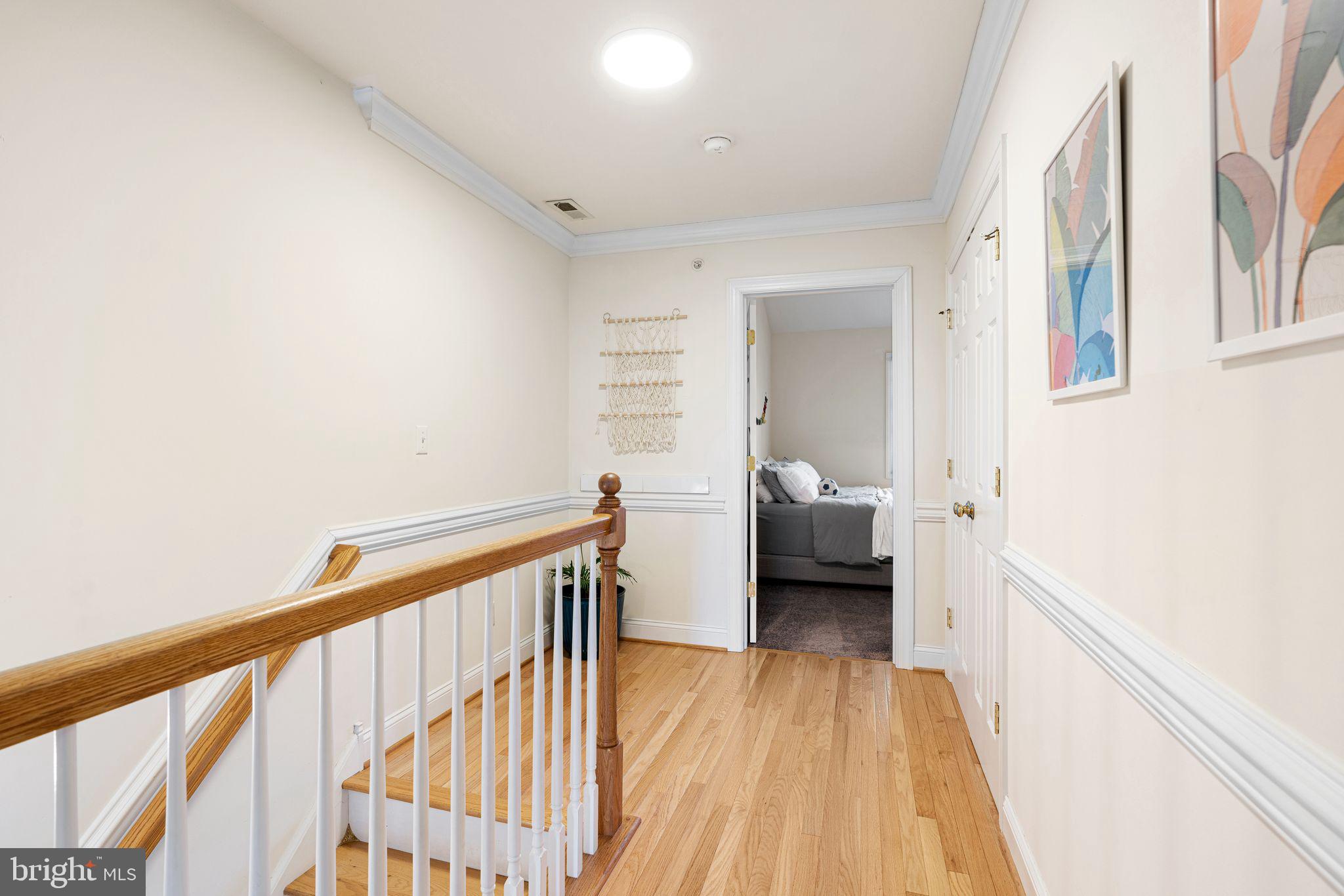 10 Washington Avenue Haddonfield, NJ 08033 - Photo 25 of 35 a view of a hallway with a bedroom