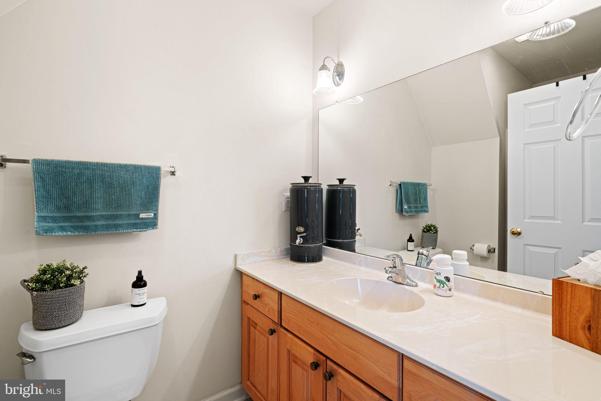 10 Washington Avenue Haddonfield, NJ 08033 - Photo 29 of 35 a bathroom with a sink toilet and mirror
