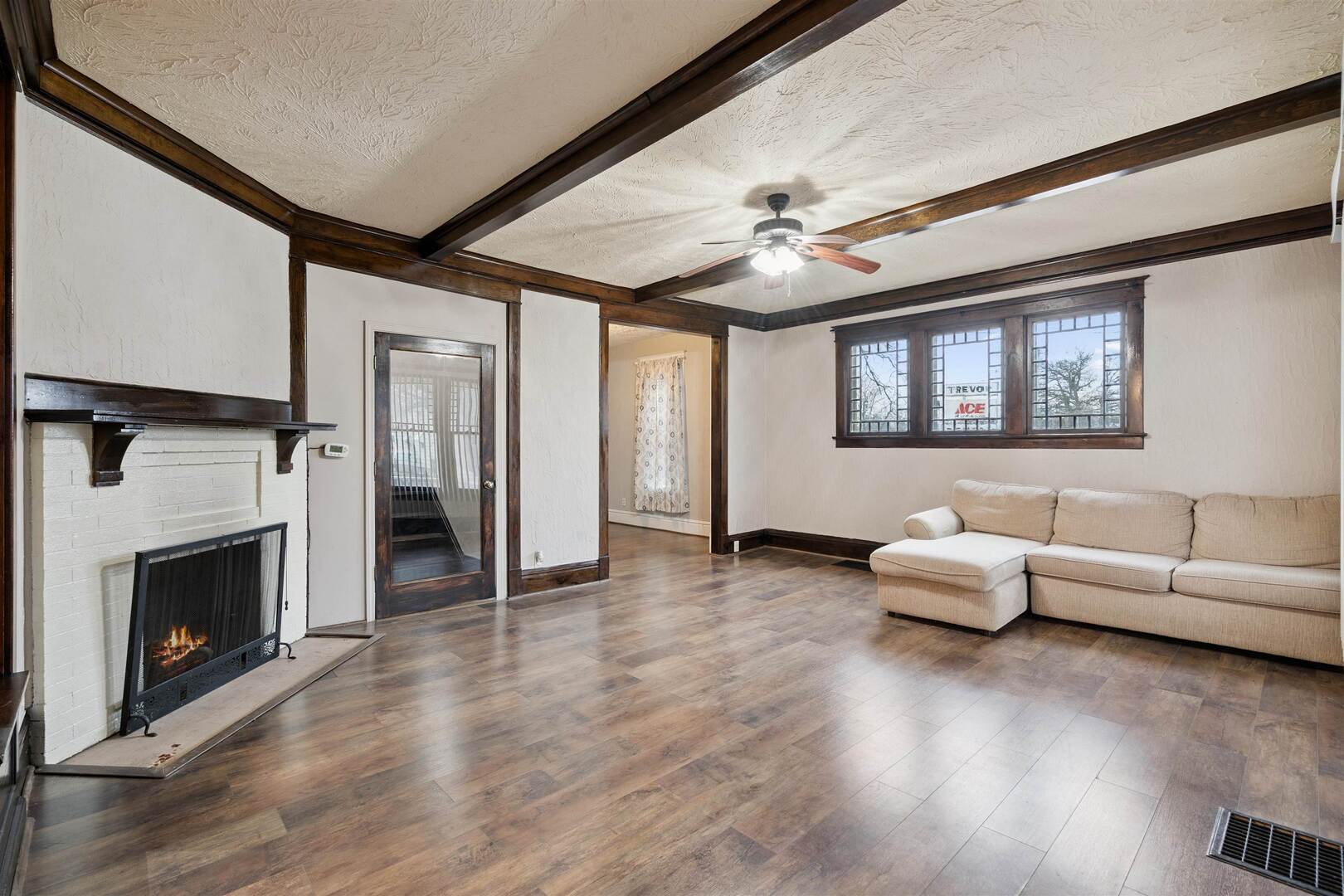 2828 16th Street Moline, IL 61265 - Photo 5 of 39 a living room with furniture and a fireplace