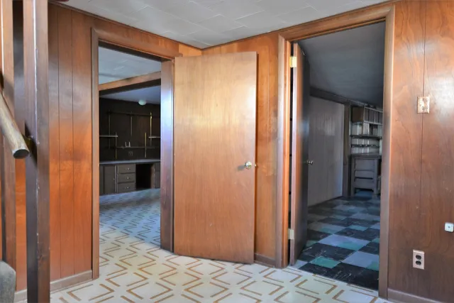 a view of a storage & utility room