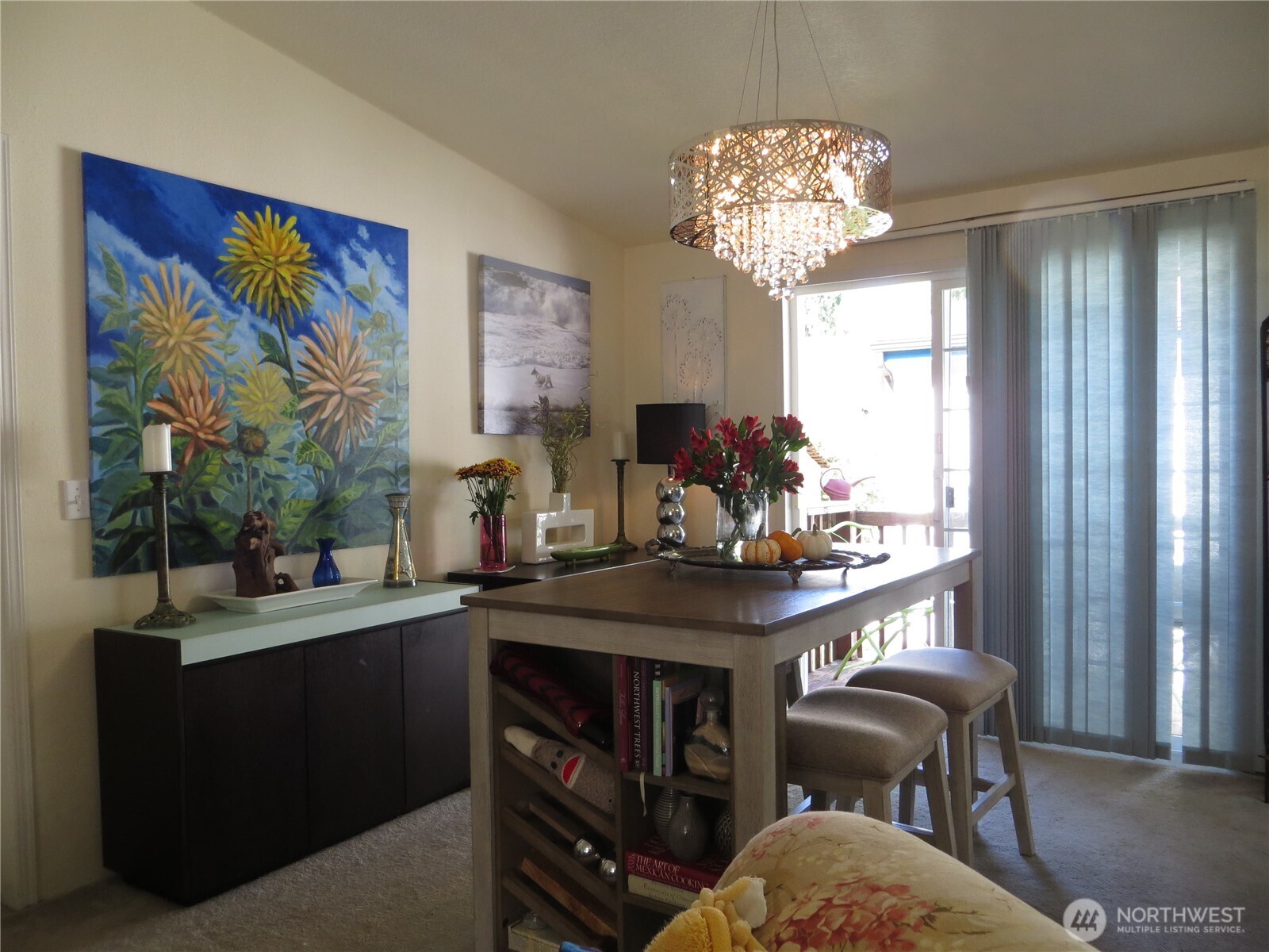 23800 Southeast Tiger Mountain Road Issaquah, WA 98027 - Photo 6 of 21 a view of a dining room with furniture and chandelier