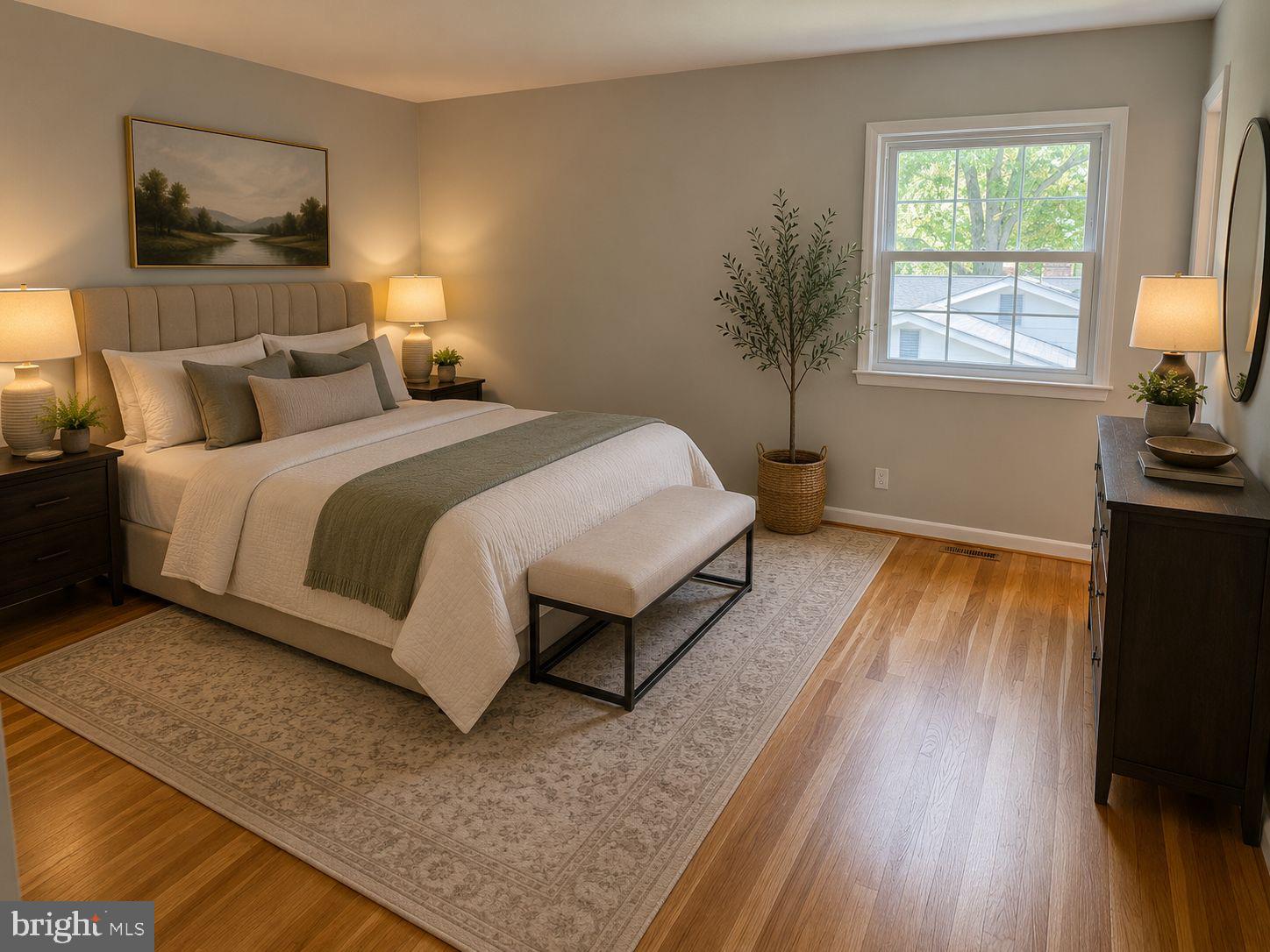 1009 Broadmore Circle Silver Spring, MD 20904 - Photo 42 of 46 Serene bedroom with natural light.