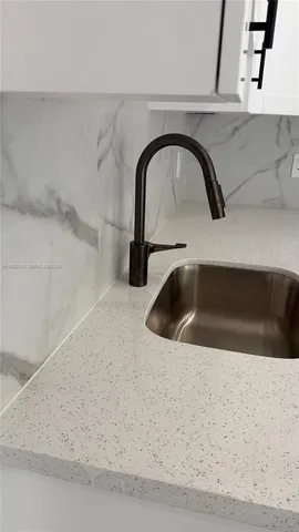 a close view of sink