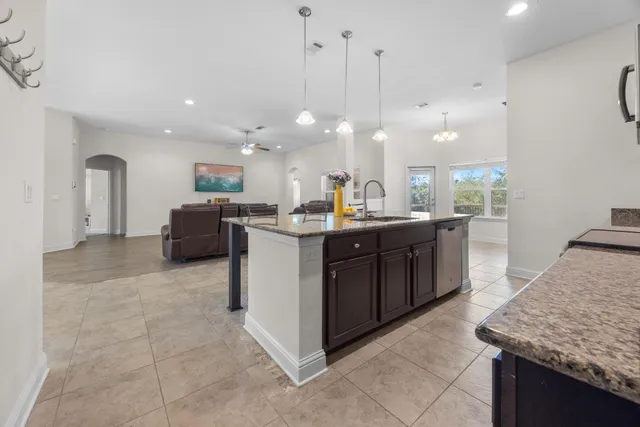 a kitchen with a cabinets counter space and a sink