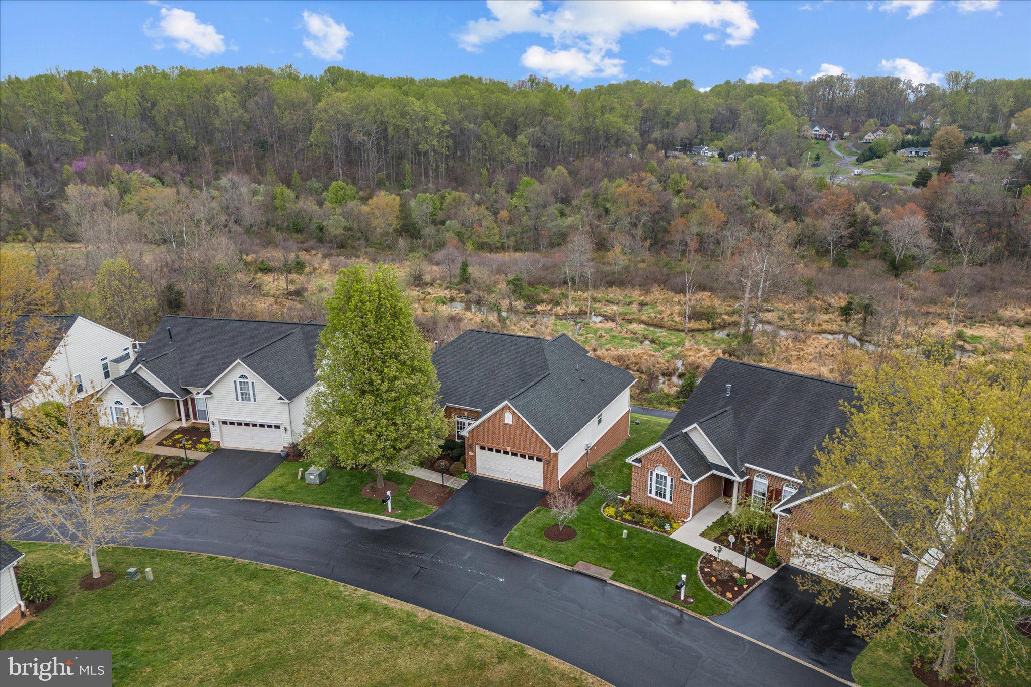 6696 Stream View Lane Warrenton, VA 20187 - Photo 52 of 57 an aerial view of a house with a yard