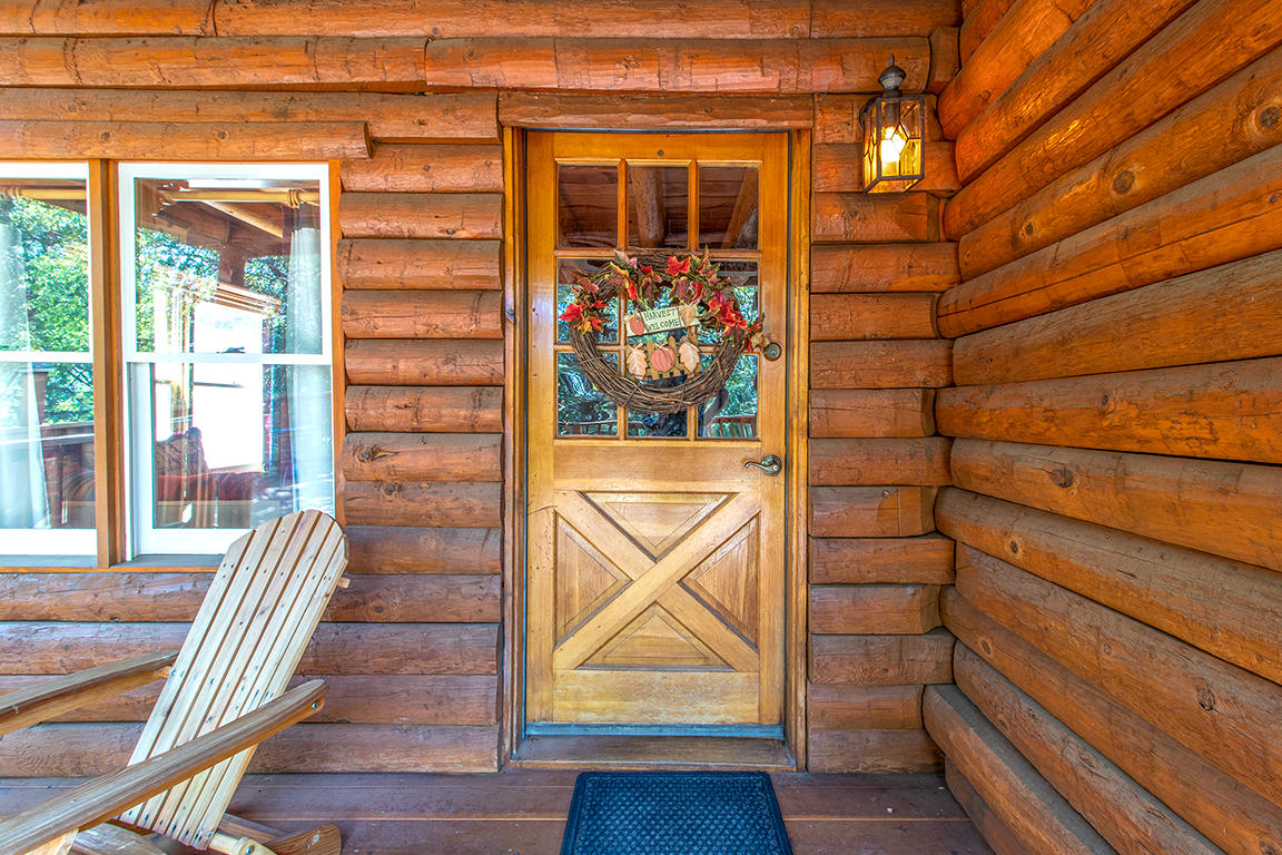 53174 Walters Drive Idyllwild, CA 92549 - Photo 23 of 55 a view of entryway with wooden floor and door