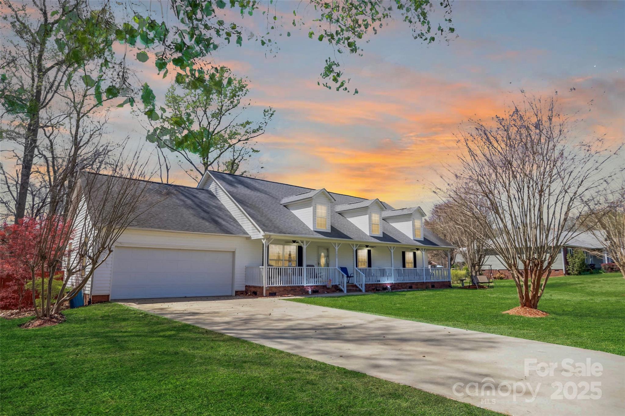 705 Sagrada Drive York, SC 29745 - Photo 25 of 26 a front view of house with yard and green space