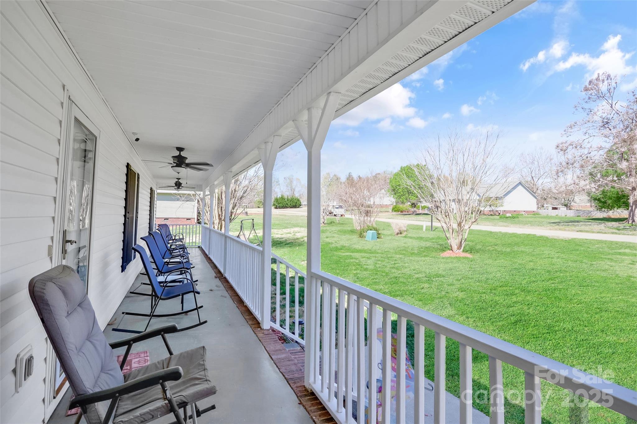 705 Sagrada Drive York, SC 29745 - Photo 4 of 26 a view of a porch with furniture and garden
