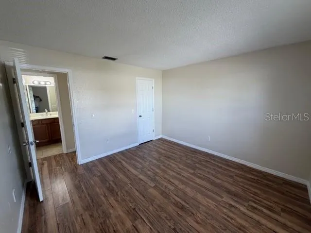 wooden floor in an empty room