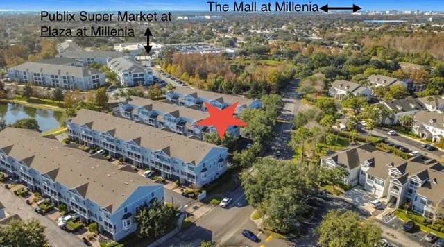 a view of a livingroom with wooden floor