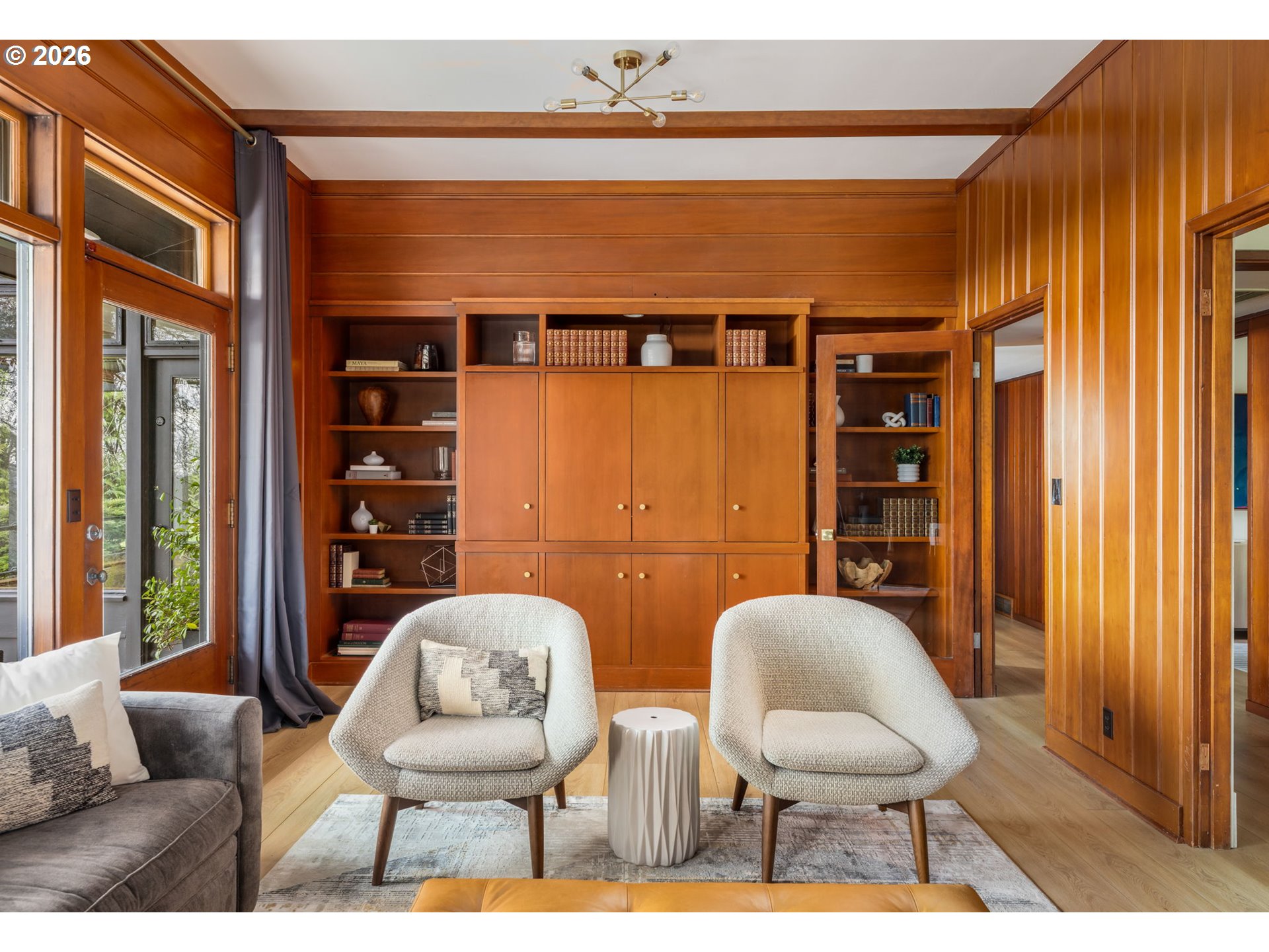 400 Northwest Miller Road Portland, OR 97229 - Photo 11 of 48 a balcony with furniture and painting on the wall