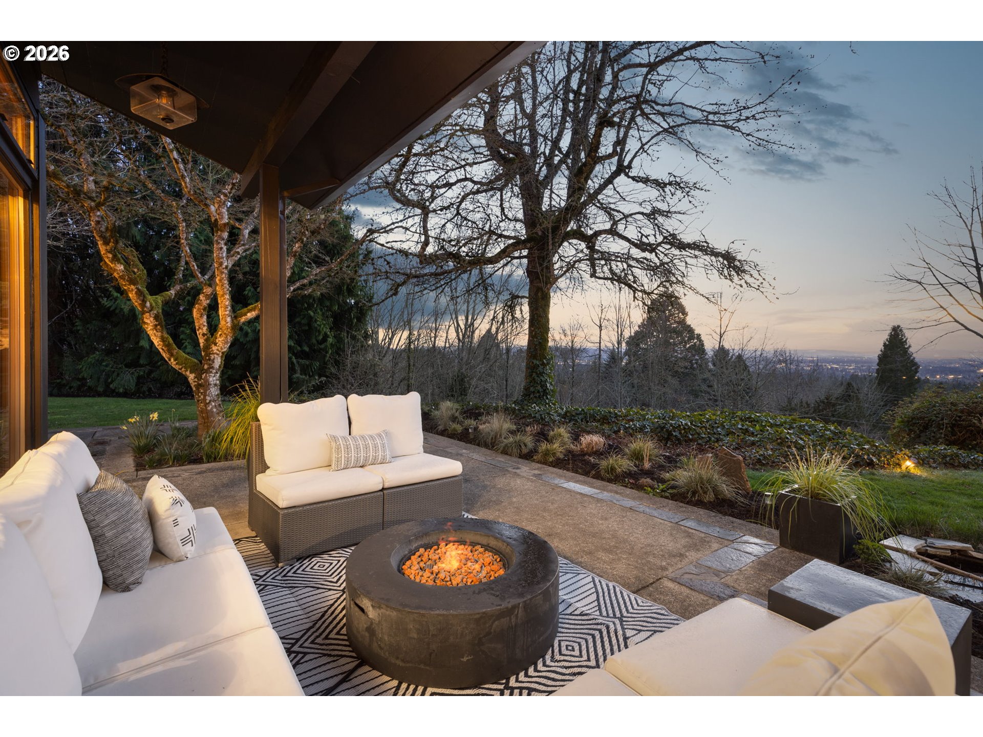 400 Northwest Miller Road Portland, OR 97229 - Photo 35 of 48 a view of a couches in the patio with a small yard