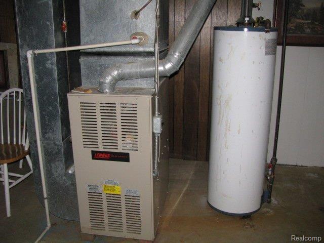 21690 Chester Road Ray, MI 48096 - Photo 15 of 24 Furnace and HWH.JPG